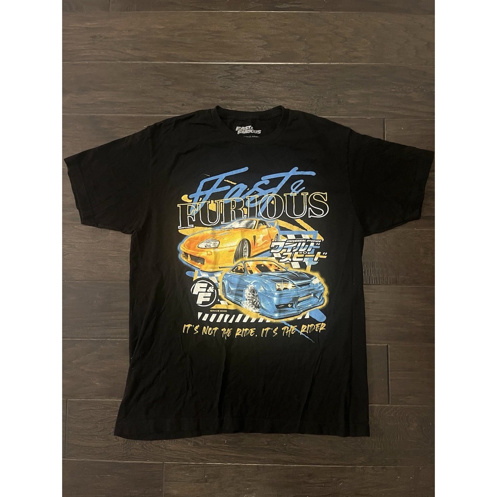 Fast & Furious Shirt Size Large Mens Toyota Supra Nissan Skyline Street‎ Racing